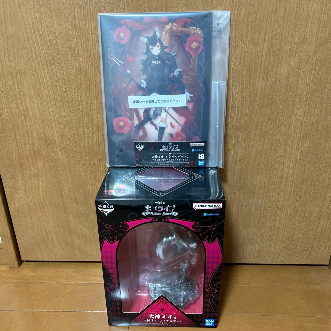 初*者様 ホロライブ一番くじ 大神ミオ フィギュア アクリルボード