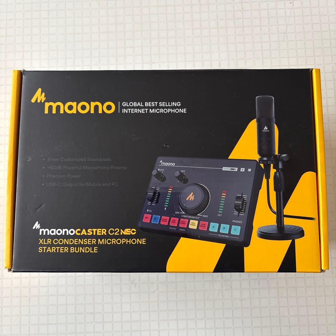 maono Caster C2 XLRコンデンサーマイクセット