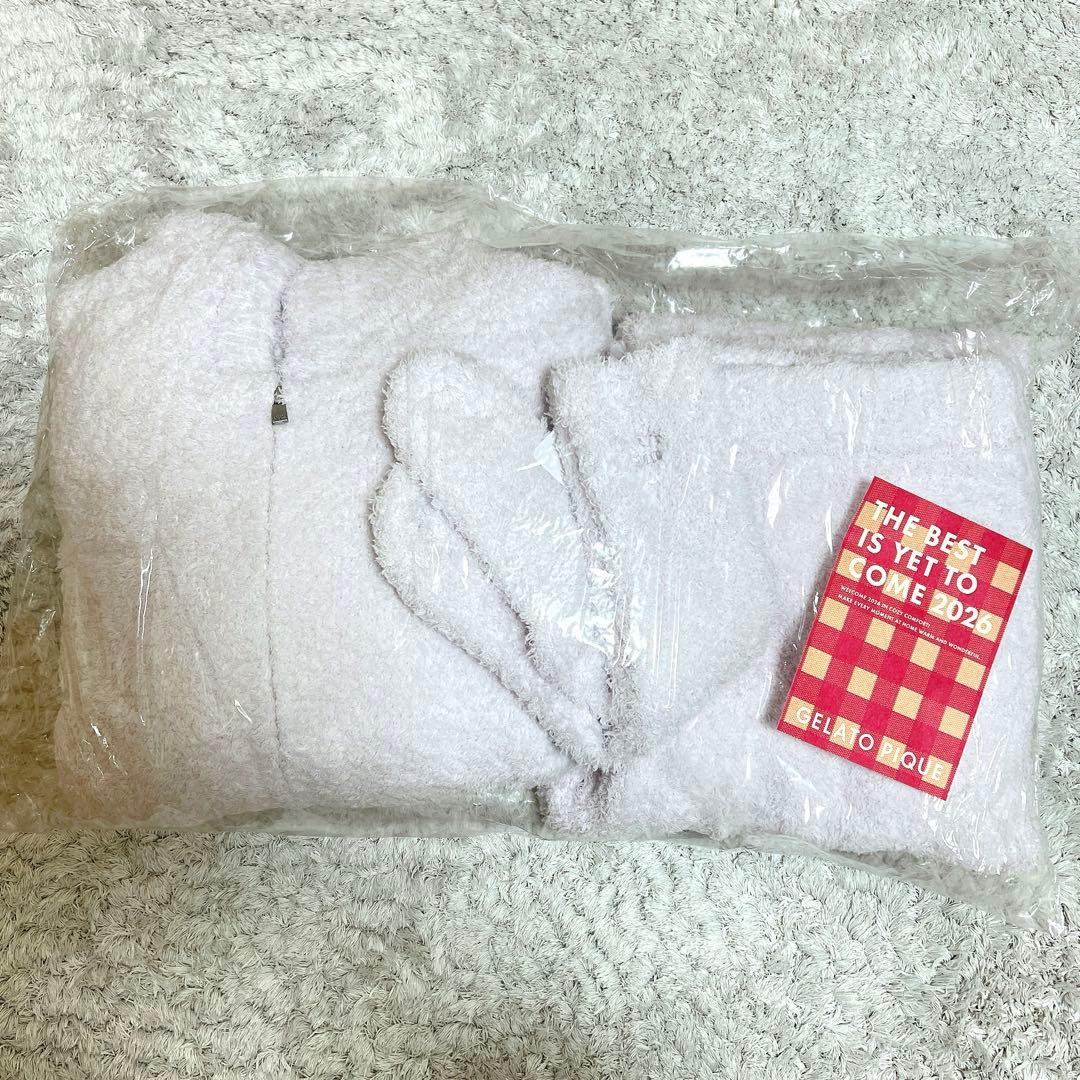GELATO PIQUE 福袋 A 2026 もこもこルームウェア 3点セット