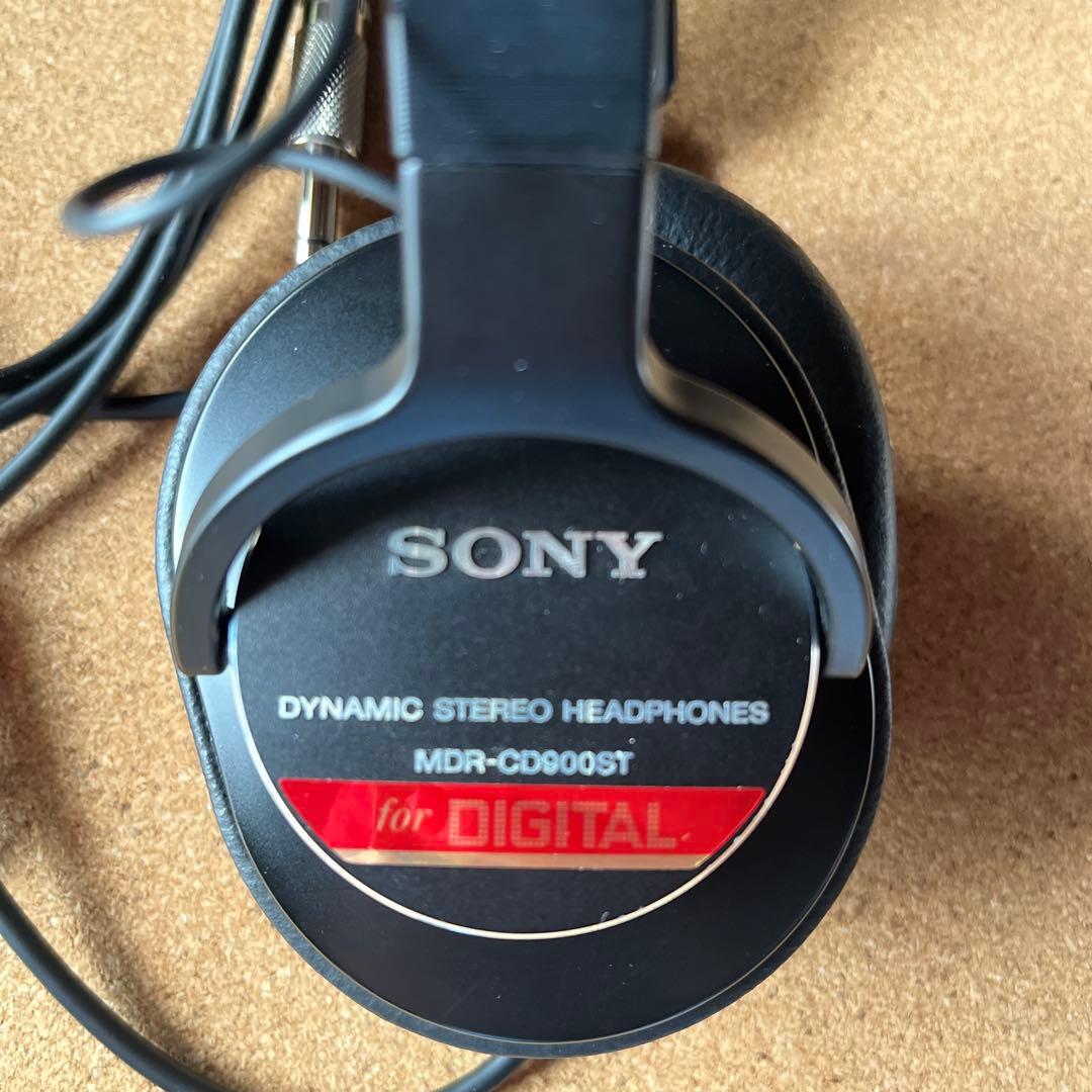 SONY スタジオモニターヘッドホン MDR-CD900ST 変換プラグ付