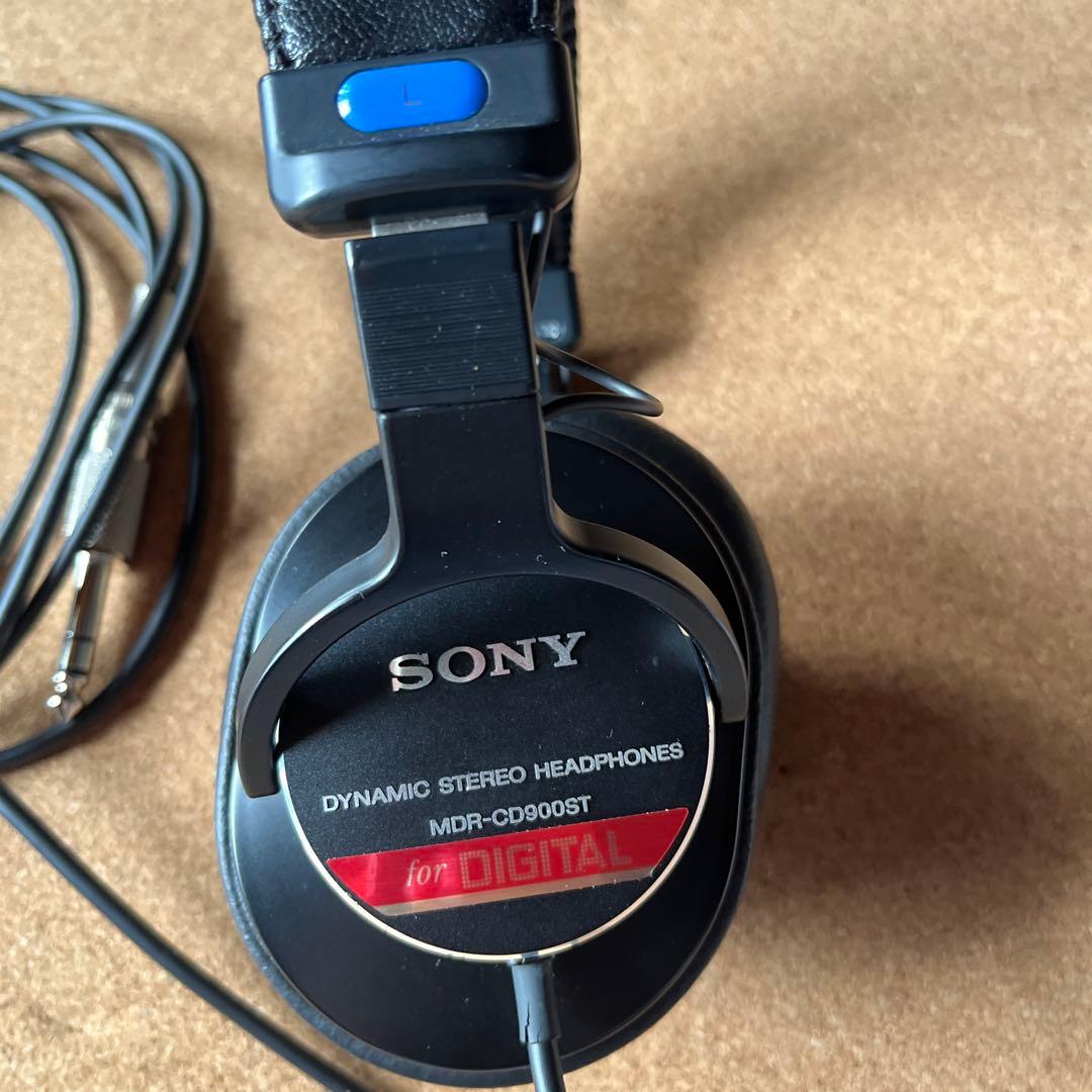 SONY スタジオモニターヘッドホン MDR-CD900ST 変換プラグ付