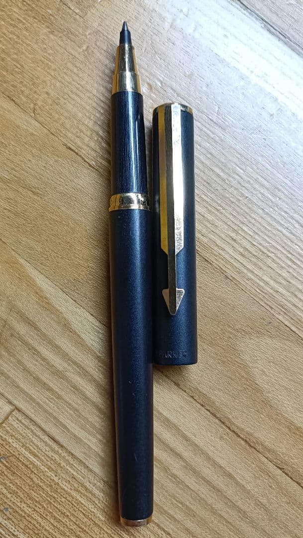 【特価】Teikin/18k万年筆＆PARKER /ボールペン 2本セット
