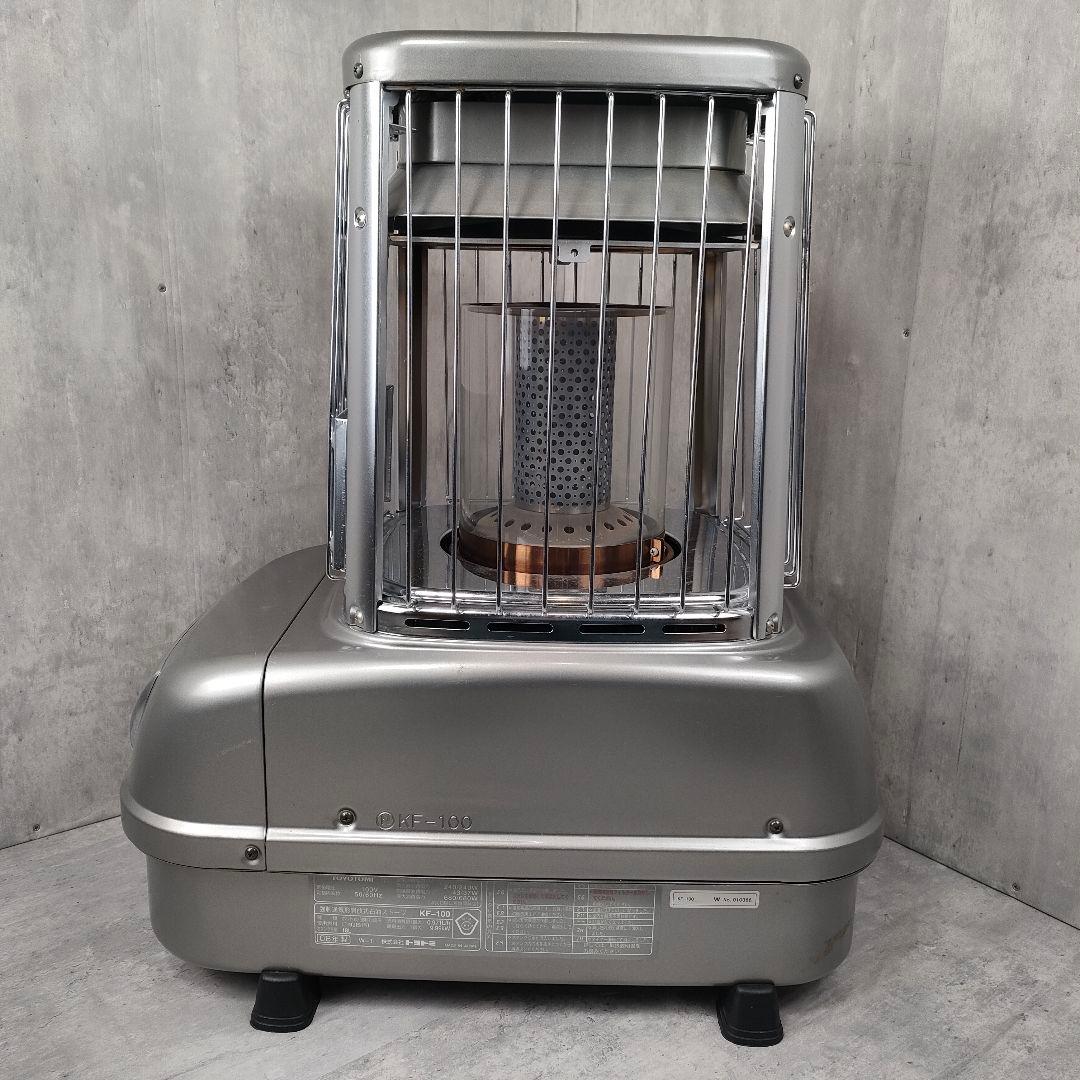 【迅速発送】トヨトミ 強制通気形開放式石油ストーブ KF-100 10秒点火