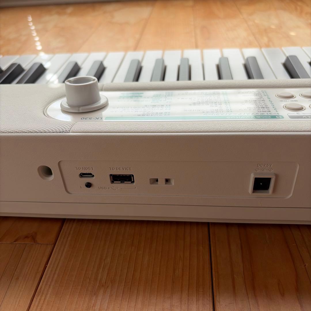 【美品】CASIO LK-530光ナビゲーションCasiotone2023年製