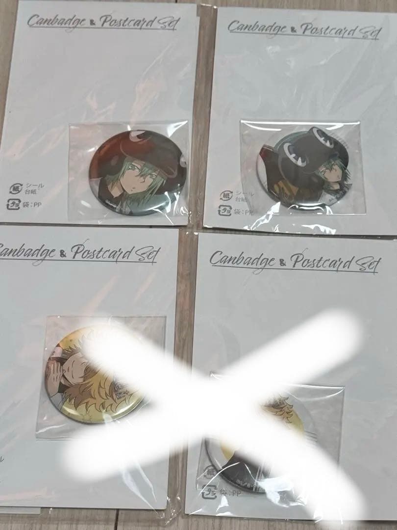 家庭教師ヒットマンREBORN くじメイト ポストカード 缶バッジ