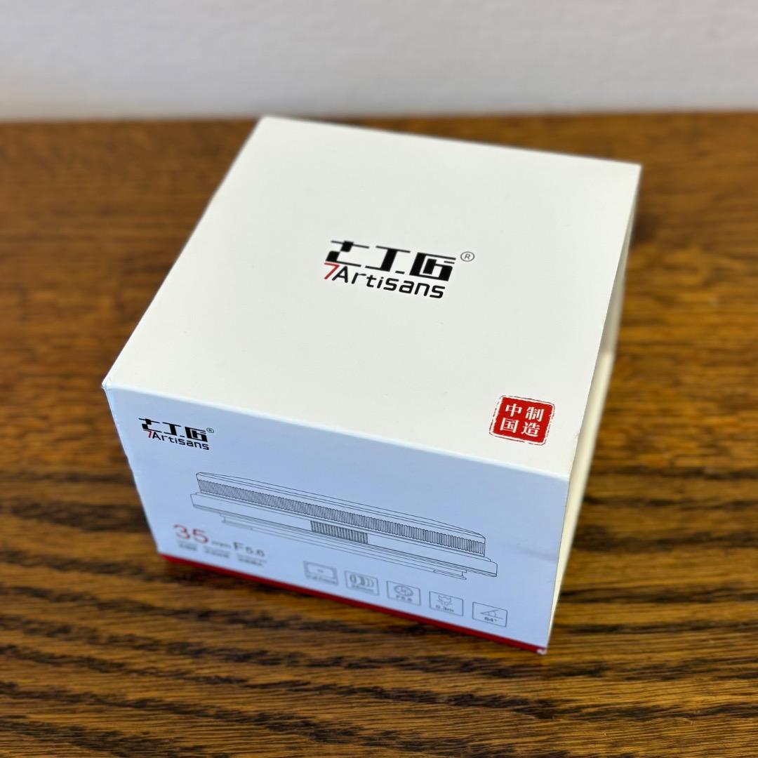 7Artisans 35mm F5.6 パンケーキ型レンズ（送料込）