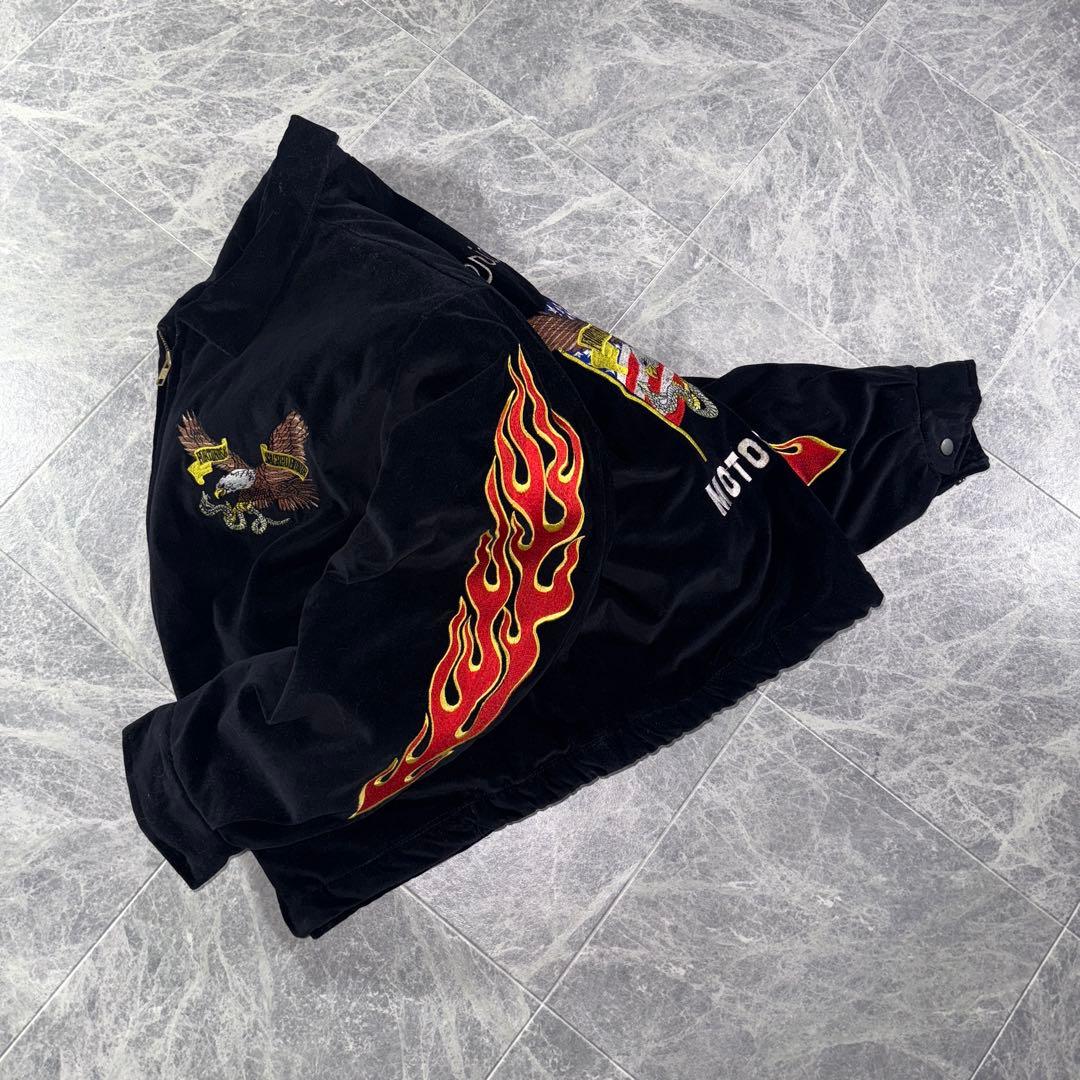 HOUSTON Lucky Stroke 別珍 短丈 ジャケット