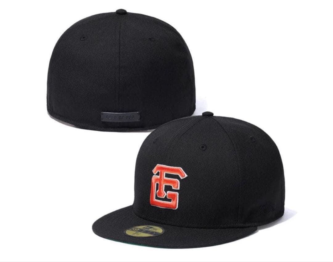59FIFTY FEAR OF GOD x 読売ジャイアンツ　Black 黒