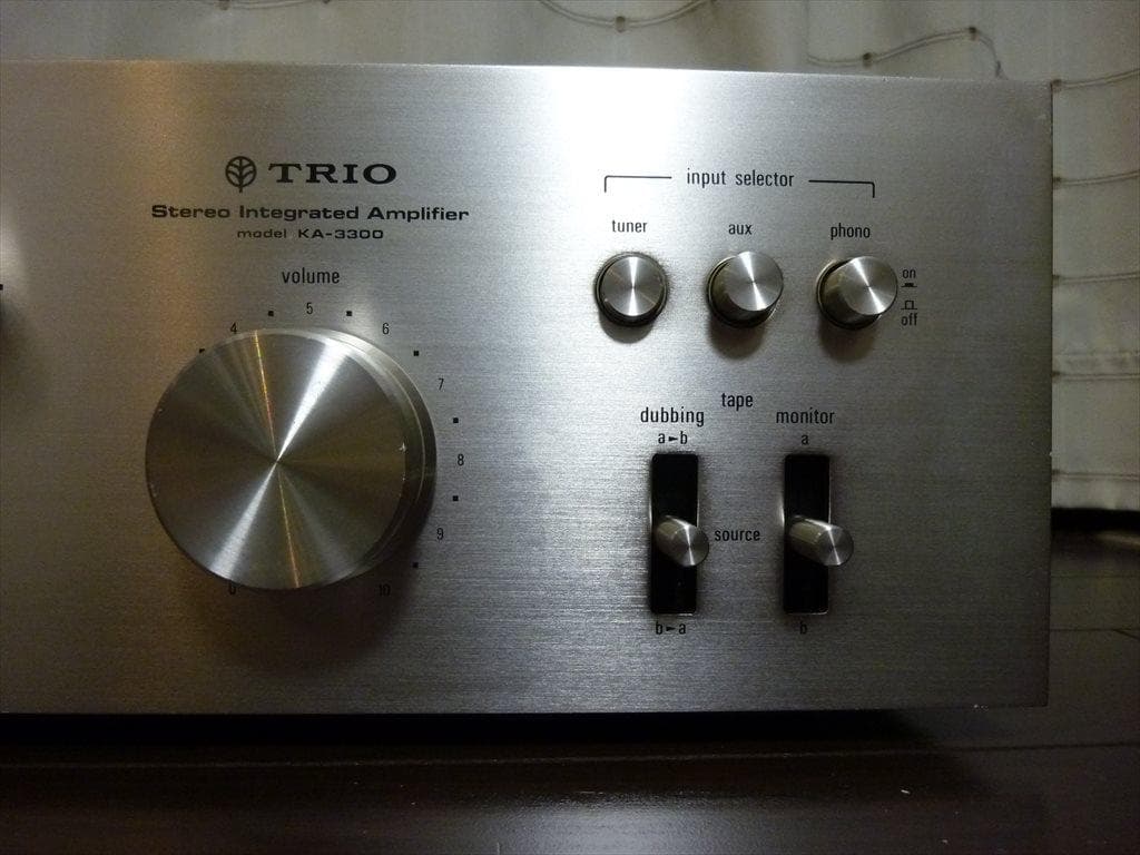 TRIO トリオ プリメインアンプ KA-3300 修理済 全機能動作 美品