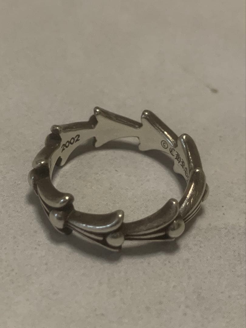 【正規品】Chrome Hearts クロステイルリング　15号