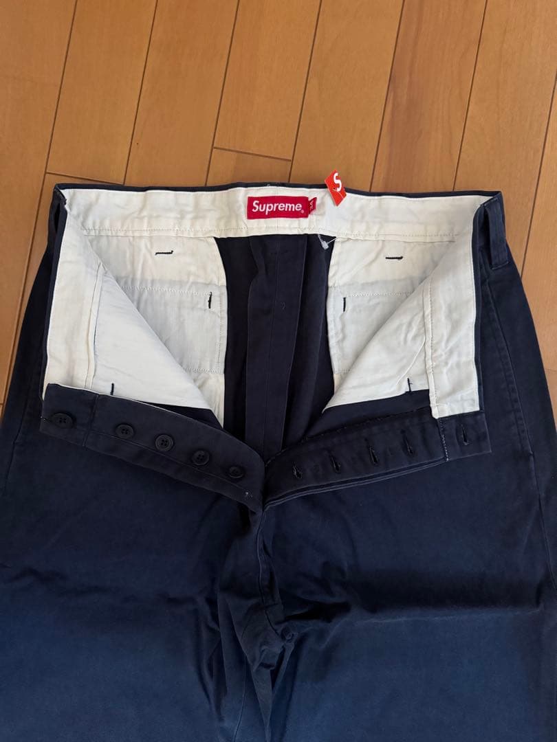 新品 Supreme Chino Pant Black 34インチ 22FW