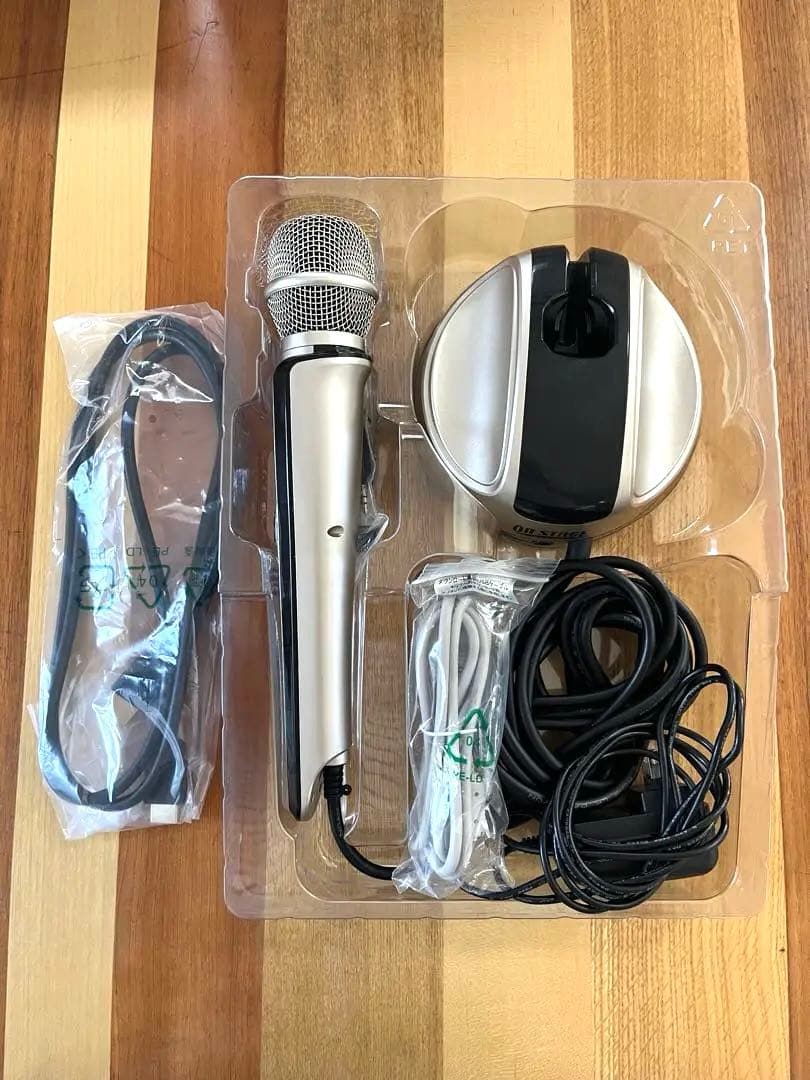 おうちカラオケ オンステージ PK-FB01GT 追加チップ・ペアマイク付