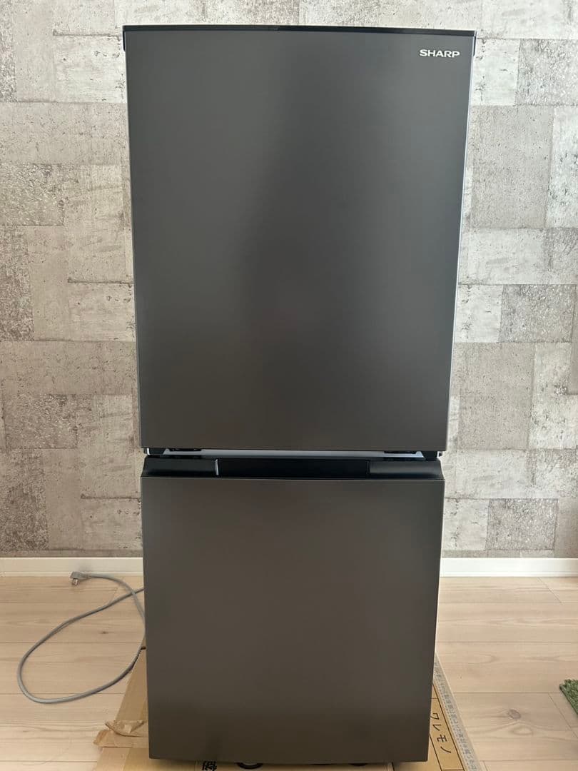 【美品】SHARP 冷蔵庫 SJ-D15K 左右付け替えドア