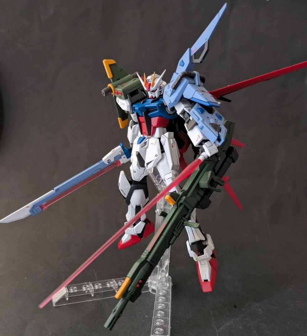 1/144パーフェクトストライクガンダム（HG＋オプションパーツ0102）完成品
