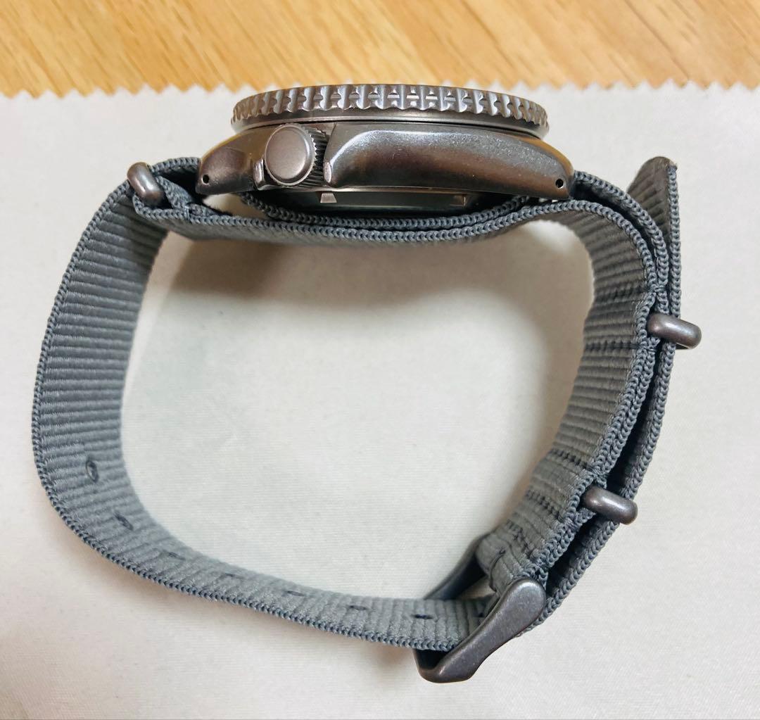 レア！美品！SEIKO 5 スポーツ セメントボーイ 自動巻き SBSA127