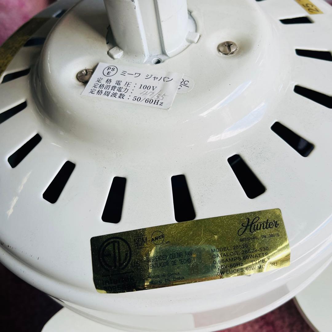 K2161【hunter】シーリングファン
