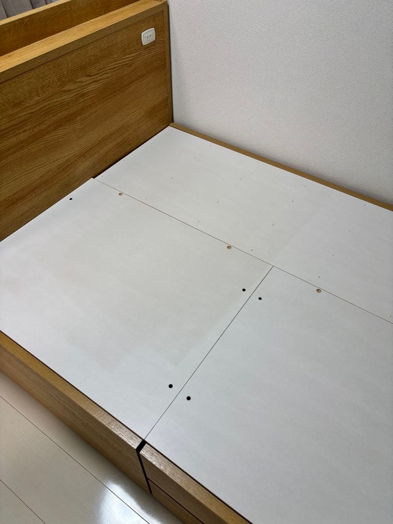 ニトリ 収納ベッド シングル