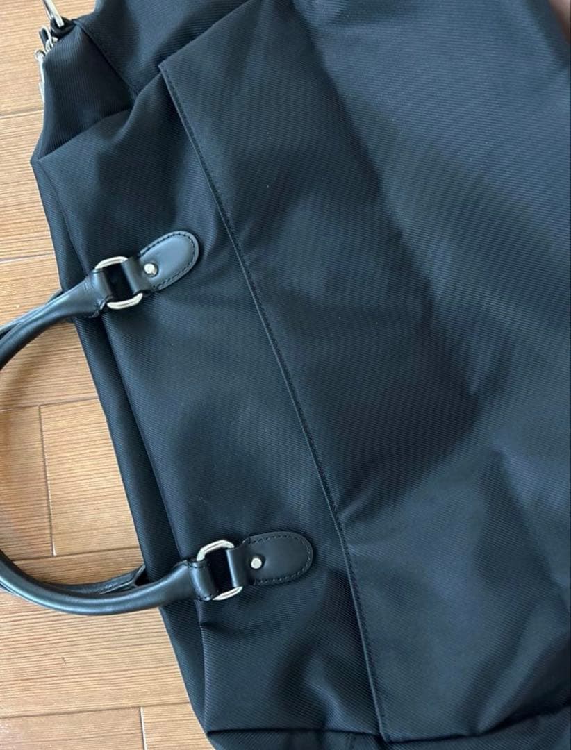 アニエス・ベー　ボストンバッグ　ブラック