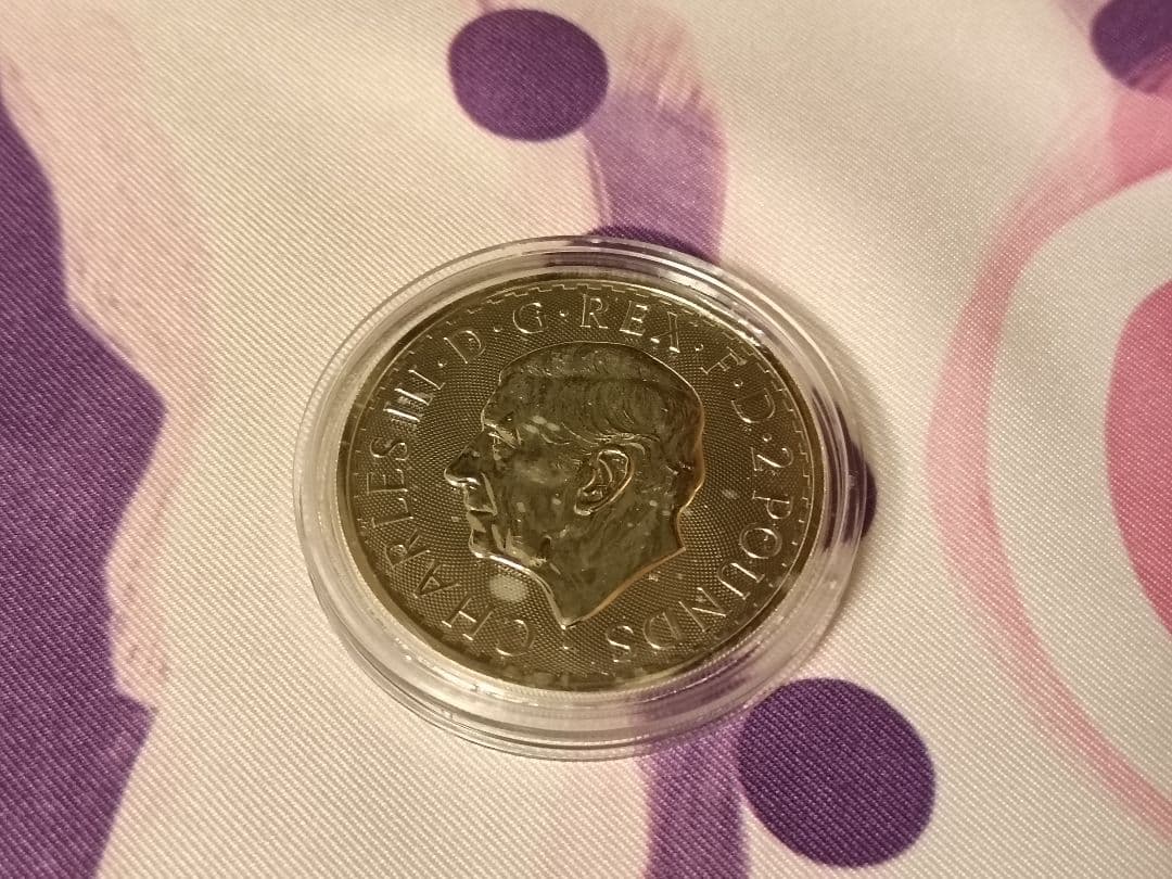 ブリタニア銀貨★1オンス★2023年★チャールズ国王★シルバー