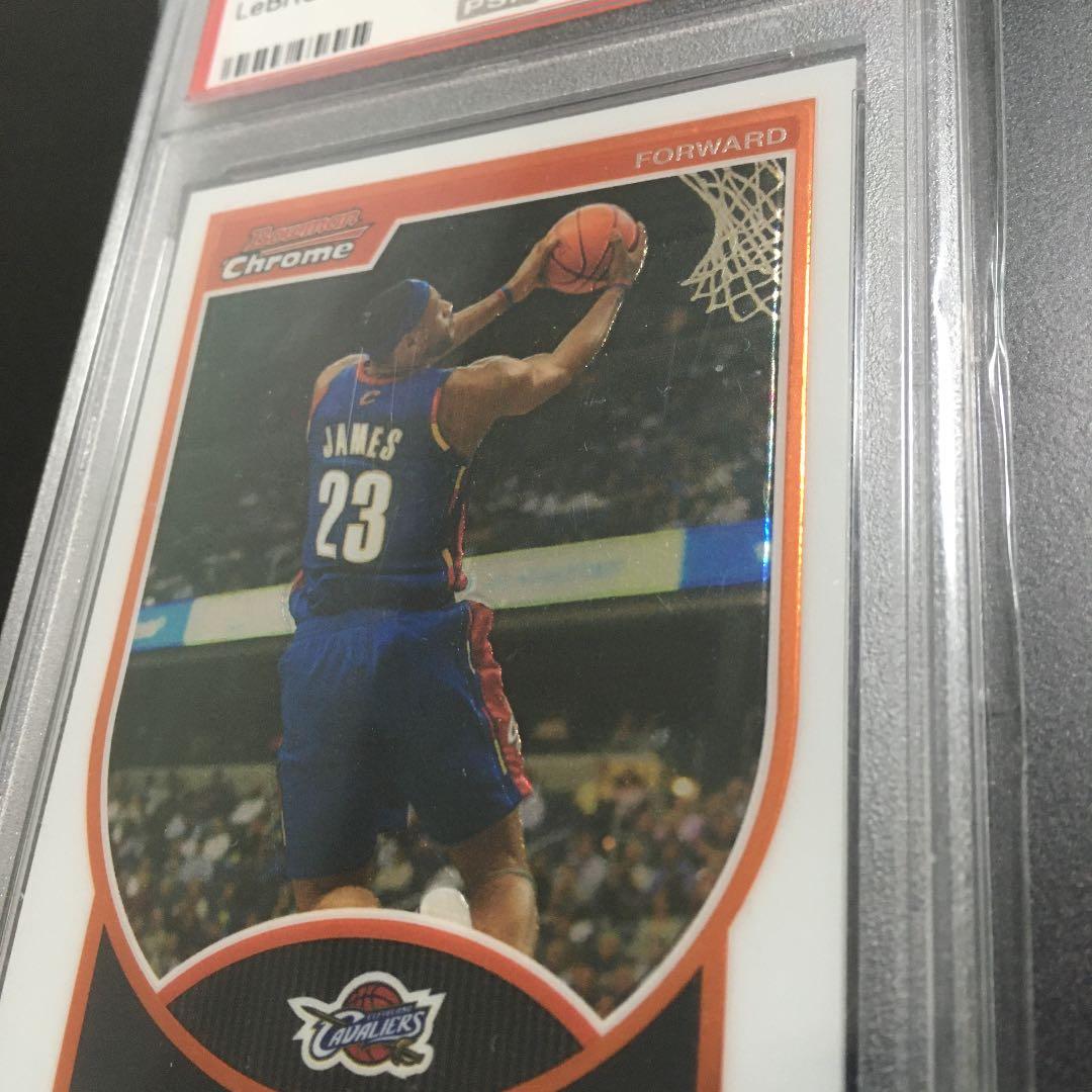 その他 2007 Bowman Chrome LeBRON JAMES PSA10