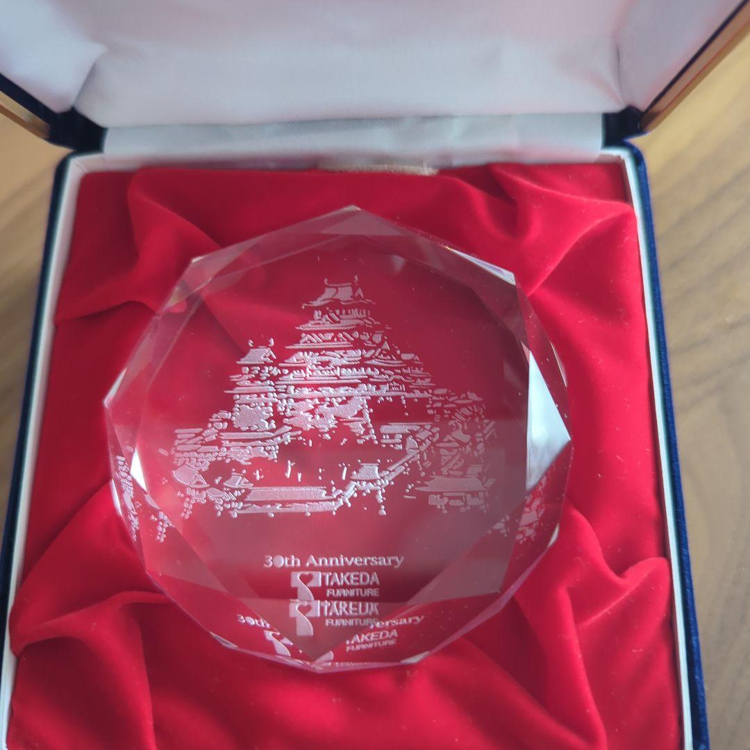 【限定品】姫路城30th Anniversary Takeda クリスタルガラス