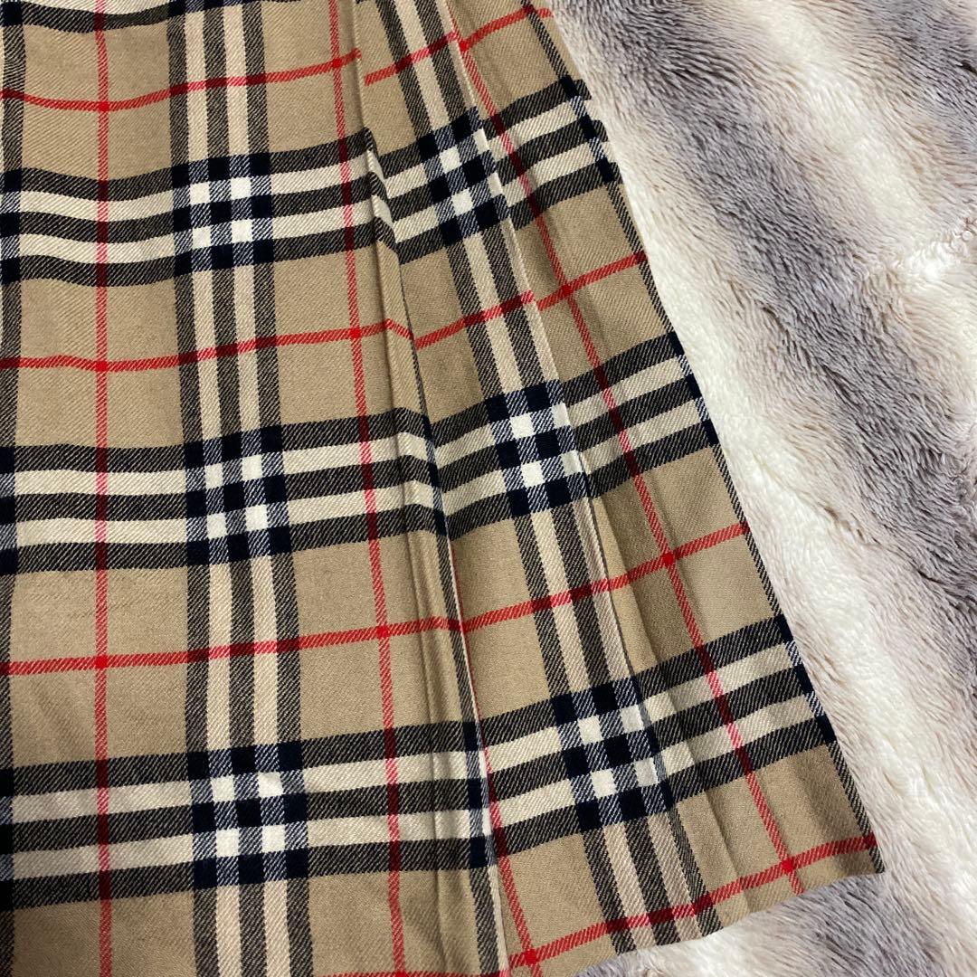 BURBERRY LONDON ノバチェックスカート ラップスカート UK8