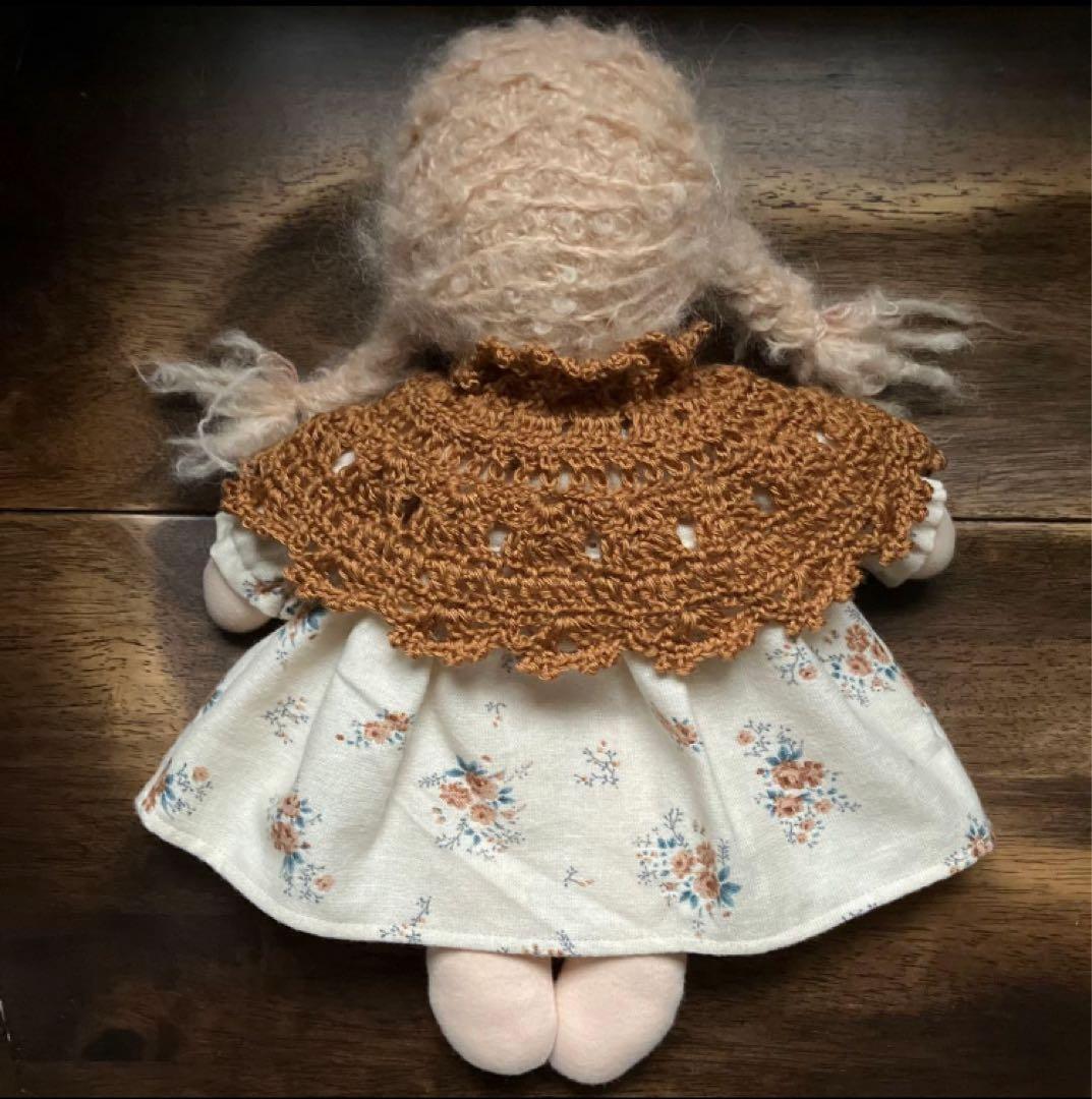 ウォルドルフ人形Ｂ体用３点セット　セットアップ&長袖ワンピース&ニットチュニック