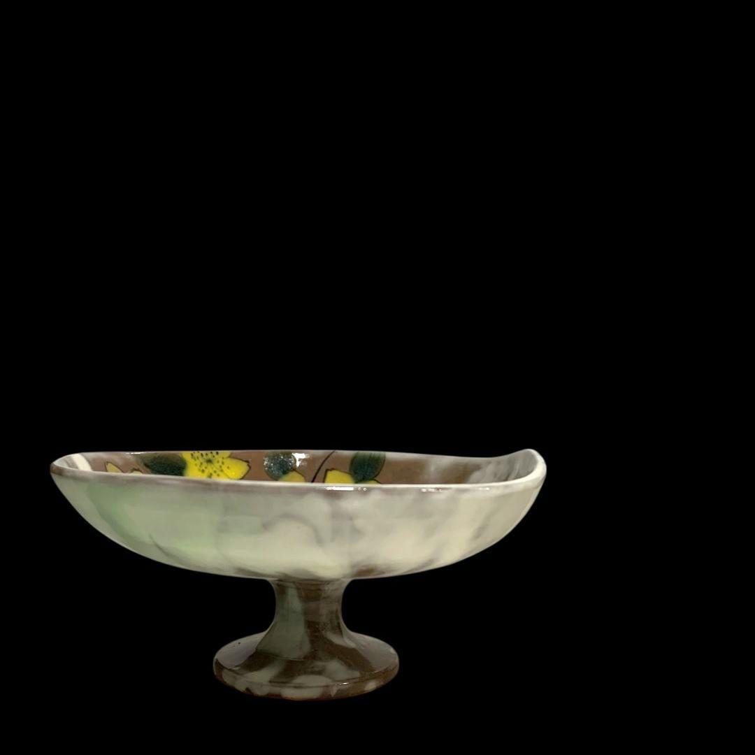 清水焼 京焼 陶葊 陶あん コンポート フルーツ皿 高台皿 3客セット