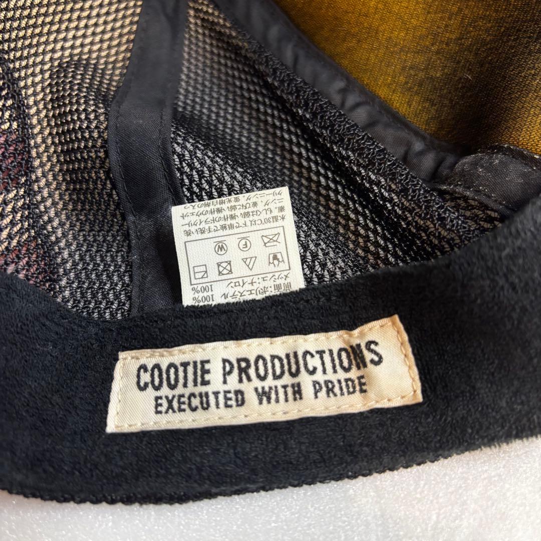 COOTIE PRODUCTIONS 5パネル メッシュキャップ トラッカー