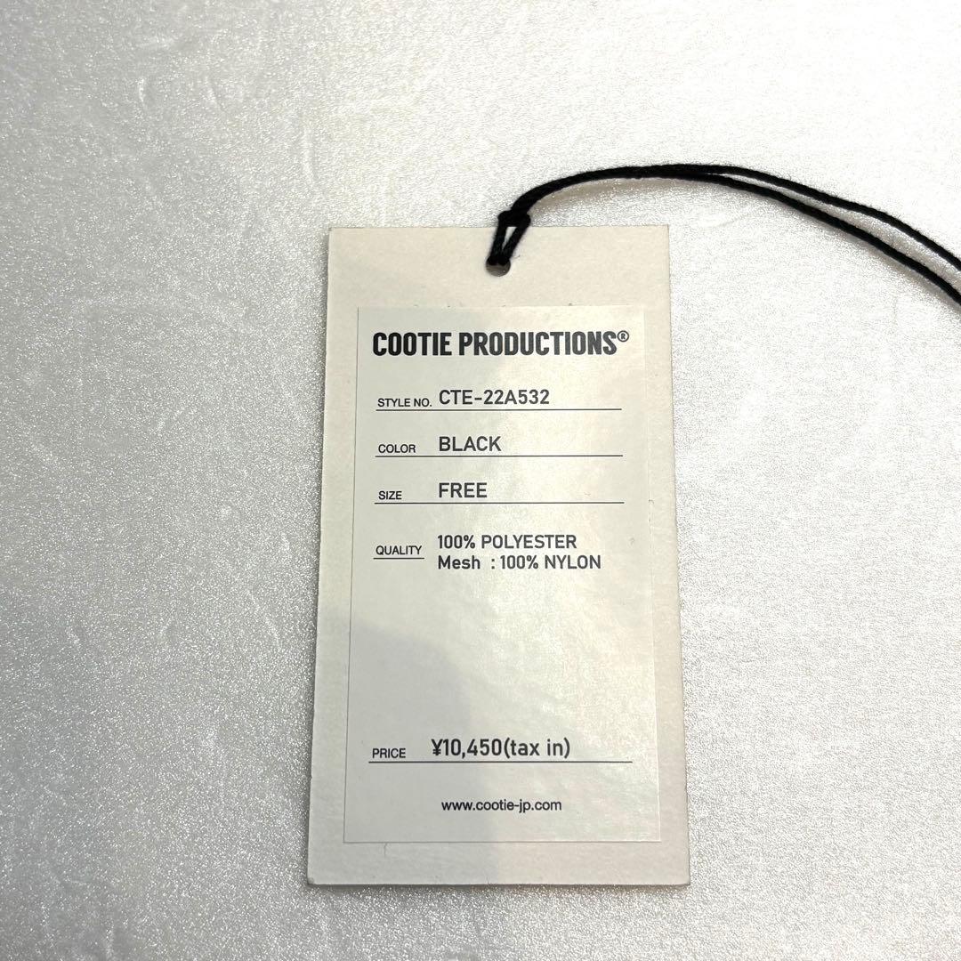 COOTIE PRODUCTIONS 5パネル メッシュキャップ トラッカー