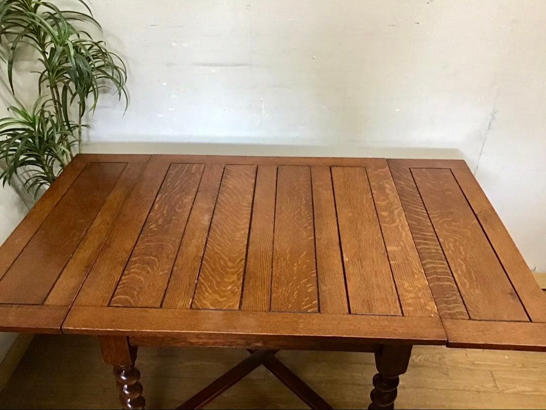 管434☆イギリス製☆ロイズアンティークス☆ドローリーフテーブル