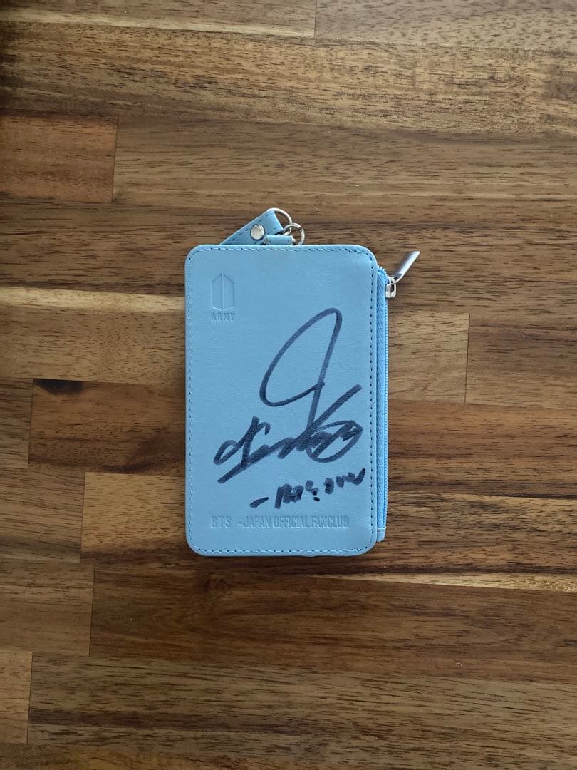 BTS JIMIN ジミン　直筆サイン入りパスケース　トレカセット