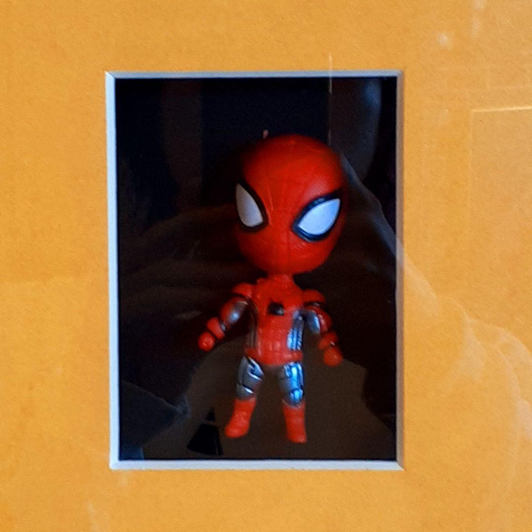 希少　アートパネル　MARVELCOMICS　マーベルヒーローズ　フィギュア付