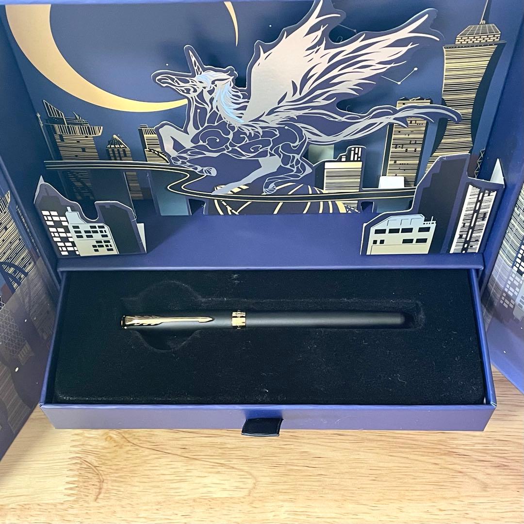 パーカー 万年筆 限定ボックス ギフトParker Night Unicorn
