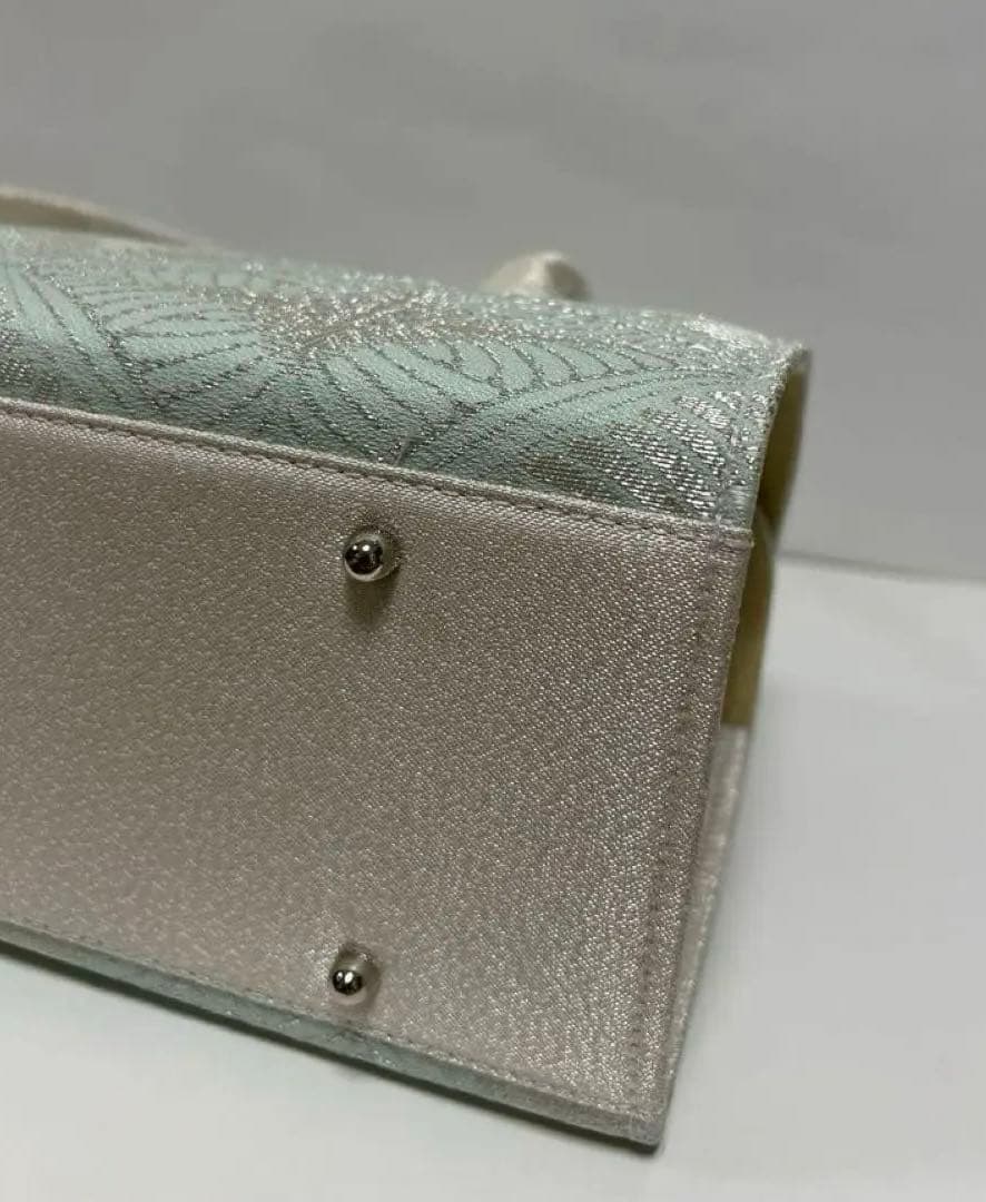 花！着物ようバック　かぶせバッグ　和装バック　あおりバック　利休バック