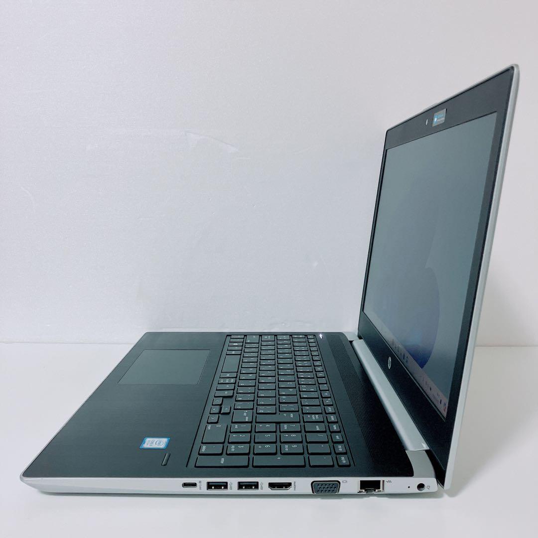 【美品】HP 450 爆速SSD256GB 8GB日本製パソコンPC