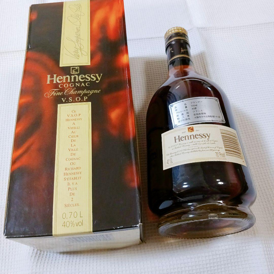 新品未開栓　Hennessy　ヘネシー　COGNAC　V.S.O.P