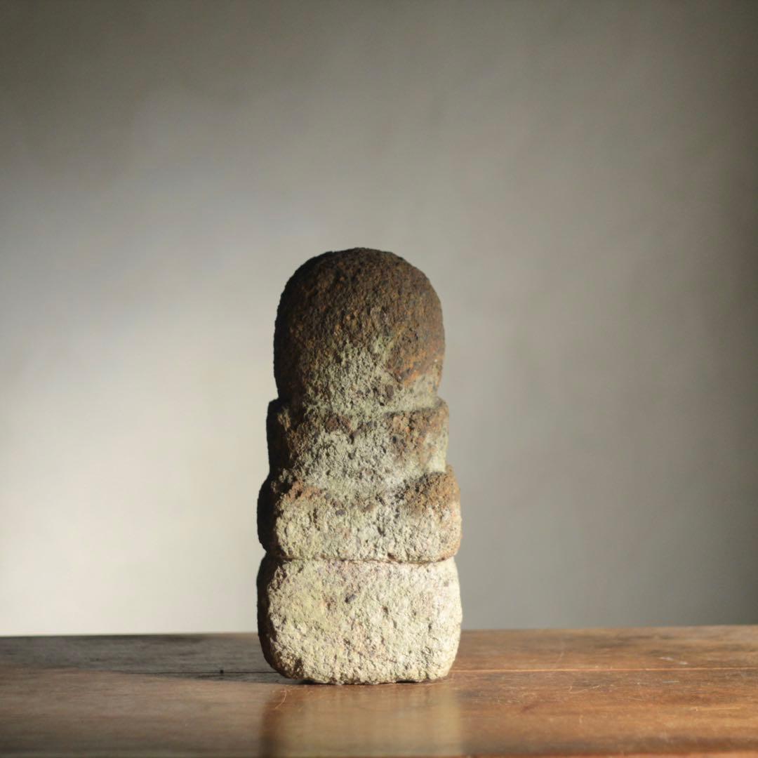 古い 一石五輪塔 古美術 仏教美術 古道具 アンティーク オブジェ