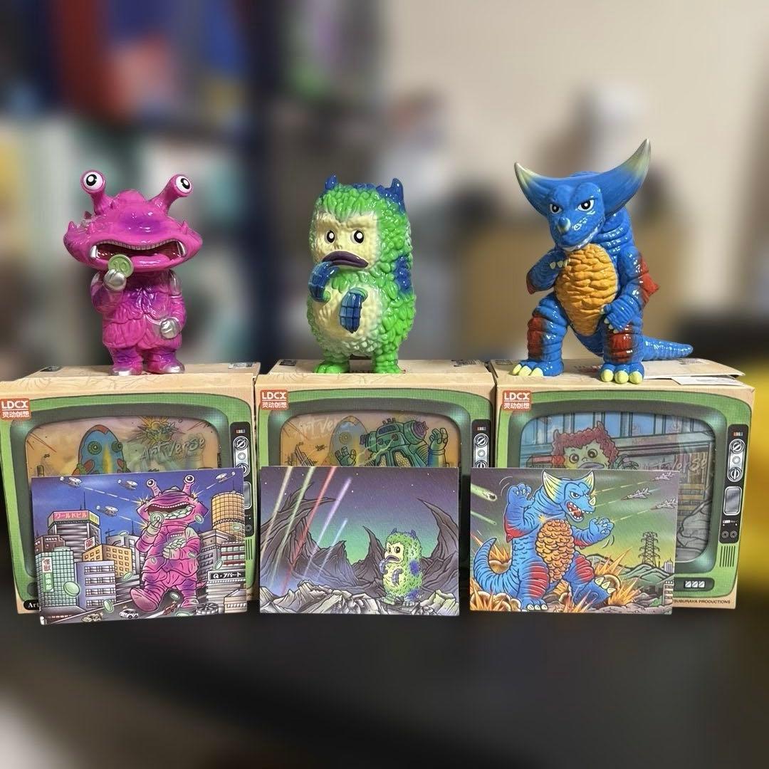 ウルトラマン怪獣　Artverse アートソフビシリーズ　ゼットン　海外限定