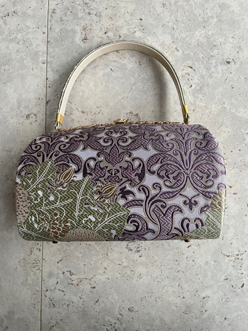 専用です 更にお値下げ致します　山口美術織物　和装バック・草履