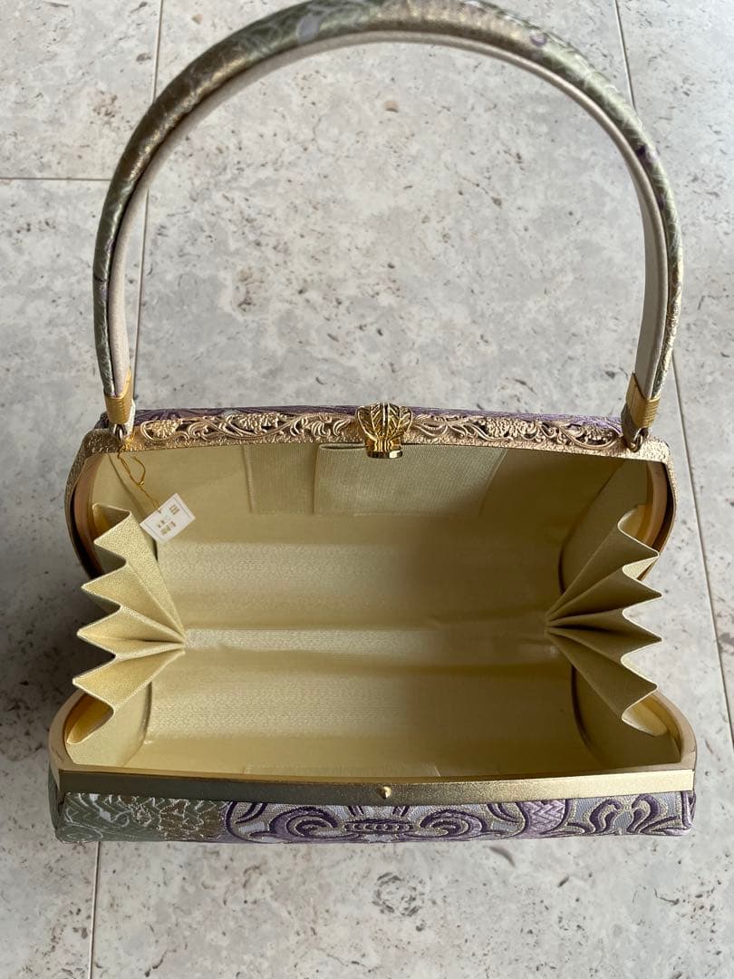 専用です 更にお値下げ致します　山口美術織物　和装バック・草履