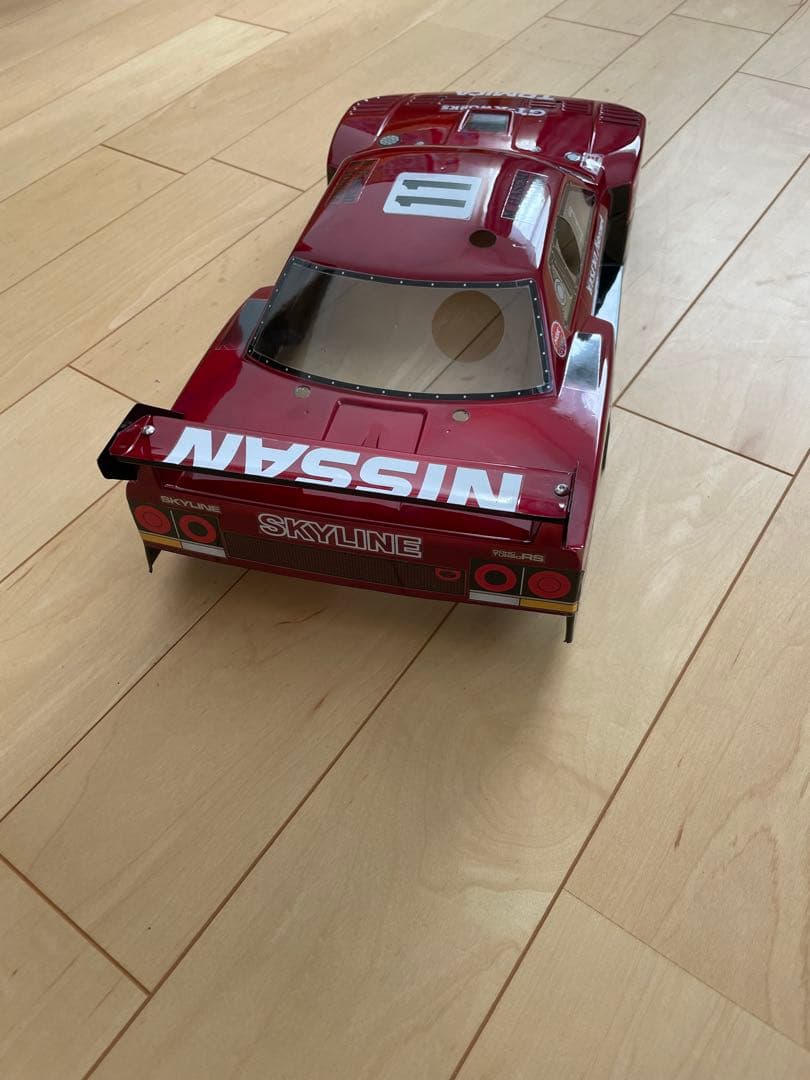 スーパーシルエット　スカイライン　ラジコンボディ　1/10