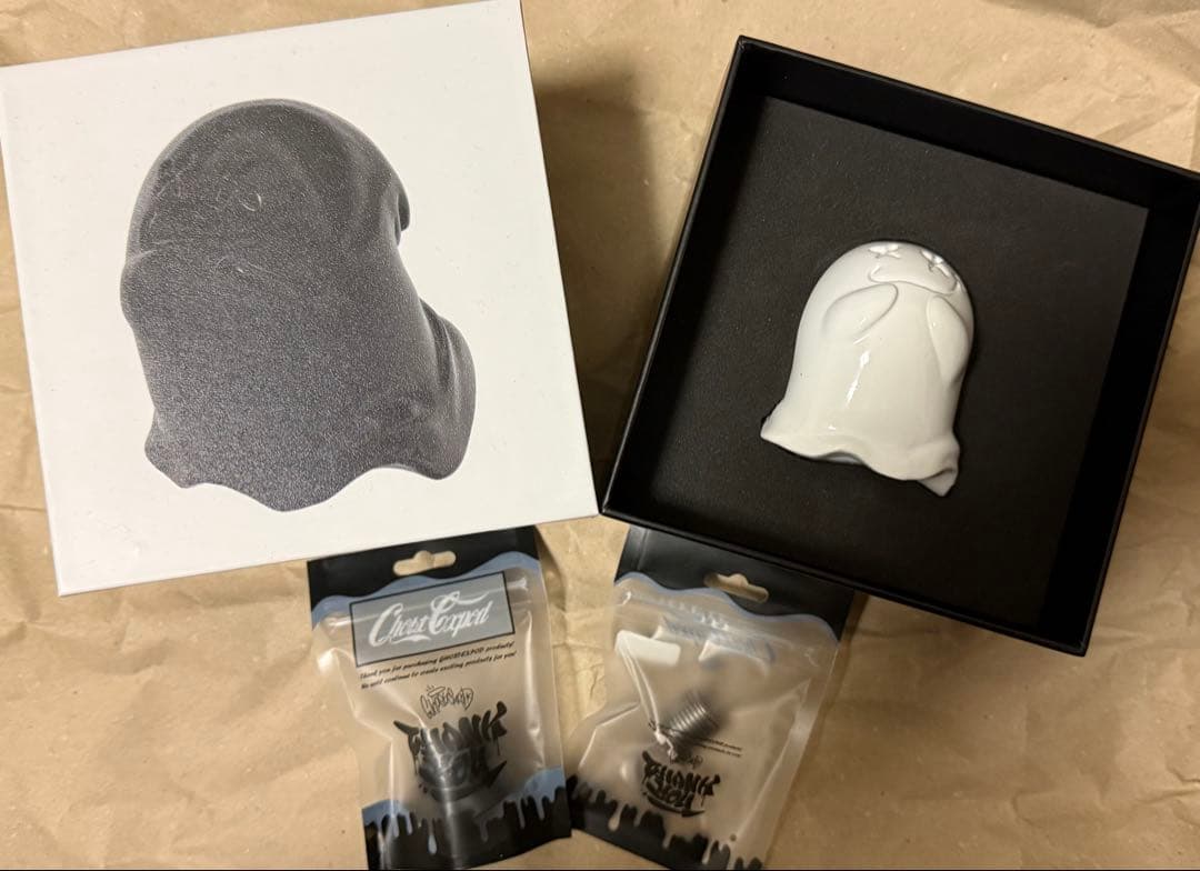 【おまけ付き】GHOST EXPOD おばけシフトノブ(白)セット