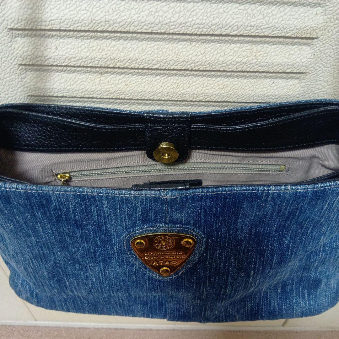 ☆美品☆アタオ デニム ショルダーバッグ