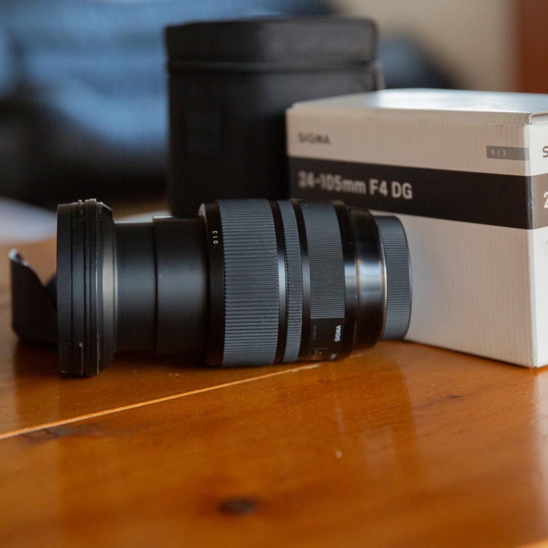 【美品】siguma 24-105mm F4 DG EFレンズ