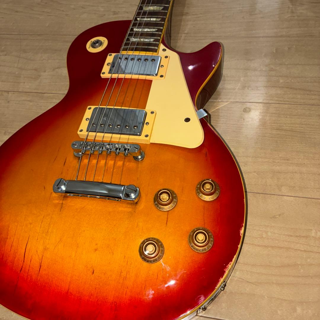 バスカーズレスポール　チェリーサンバースト