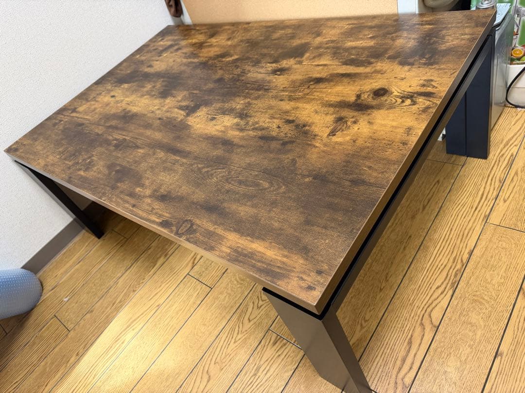 ニトリ リビングこたつ フロットS 105 ヴィンテージ BR ブラウン