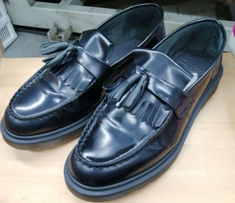 一度だけ使用 ドクターマーチン エイドリアン 美品 黒