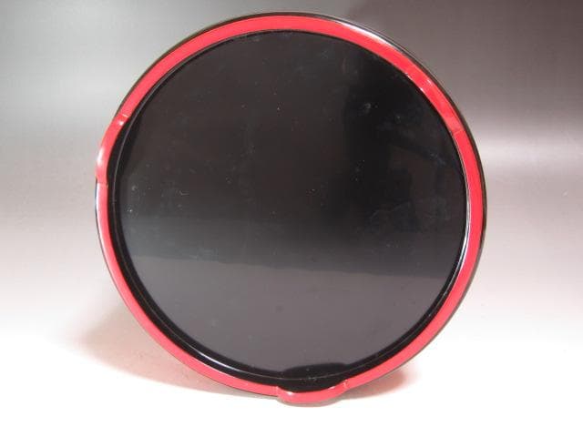 ★ 川端近左　朱手桶水指　表千家　十三代　即中斎の花押がございます★x407