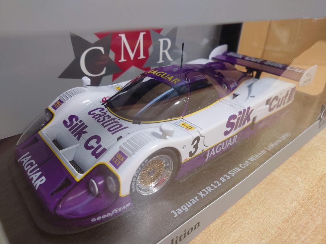1/18 ジャガーXJR-12 #3 シルクカット ルマン1990優勝 CMR製